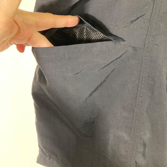 Mens Eddie Bauer Nylon Performance Shorts Black 2XL Nylon 6 pockets - Picture 5 of 11